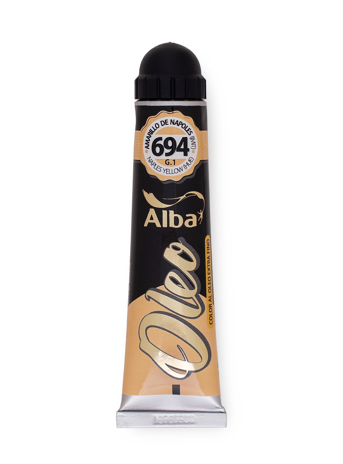 Oleo profesional alba 60 ml g1 694 amarillo de napoles (imit) - 60 ML - Alba Artística